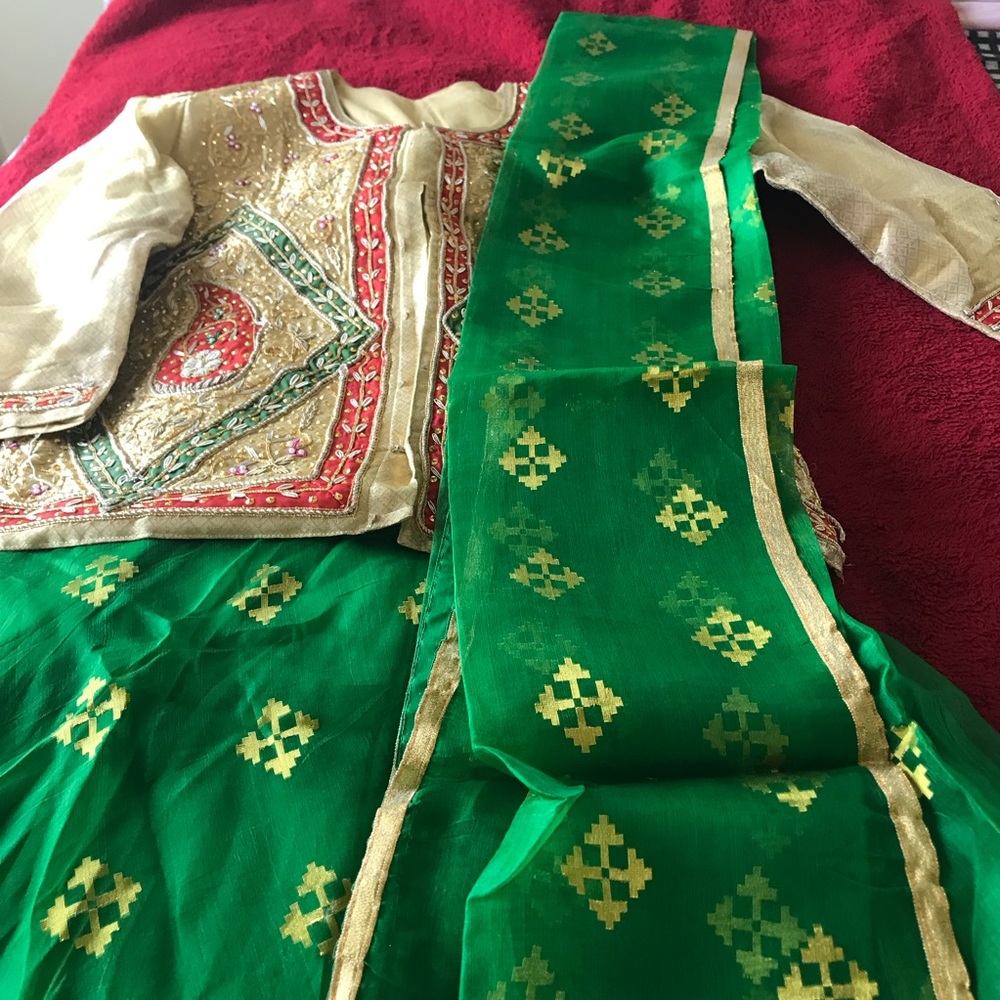 Indian choli suit